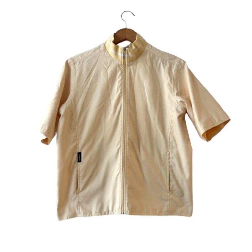Ashworth Weather Systems Men's Full Zip Jacket‎ M Short Sleeve Water Resistant